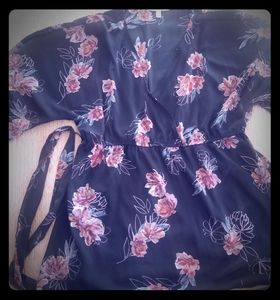 Jessic Simpson kimono maternity tunic